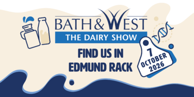 We'll be at the Dairy Show on 7th October